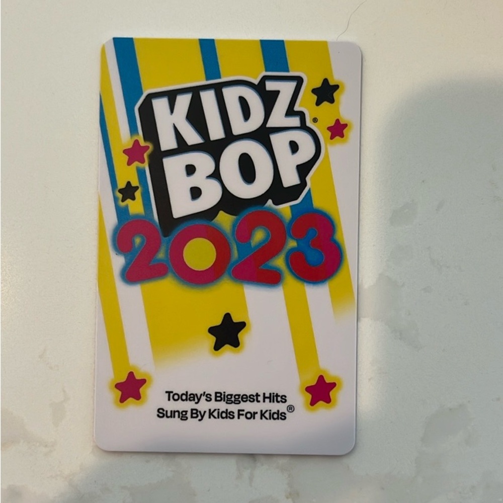 2023 Yoto card Kidz Bop